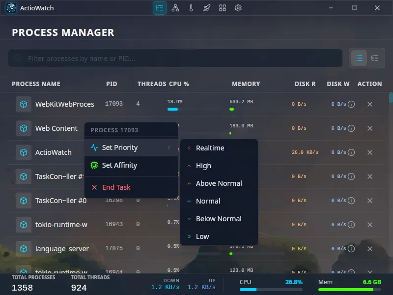 ActioWatch - Screenshot 2