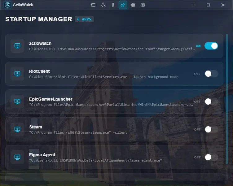 ActioWatch - Screenshot 5