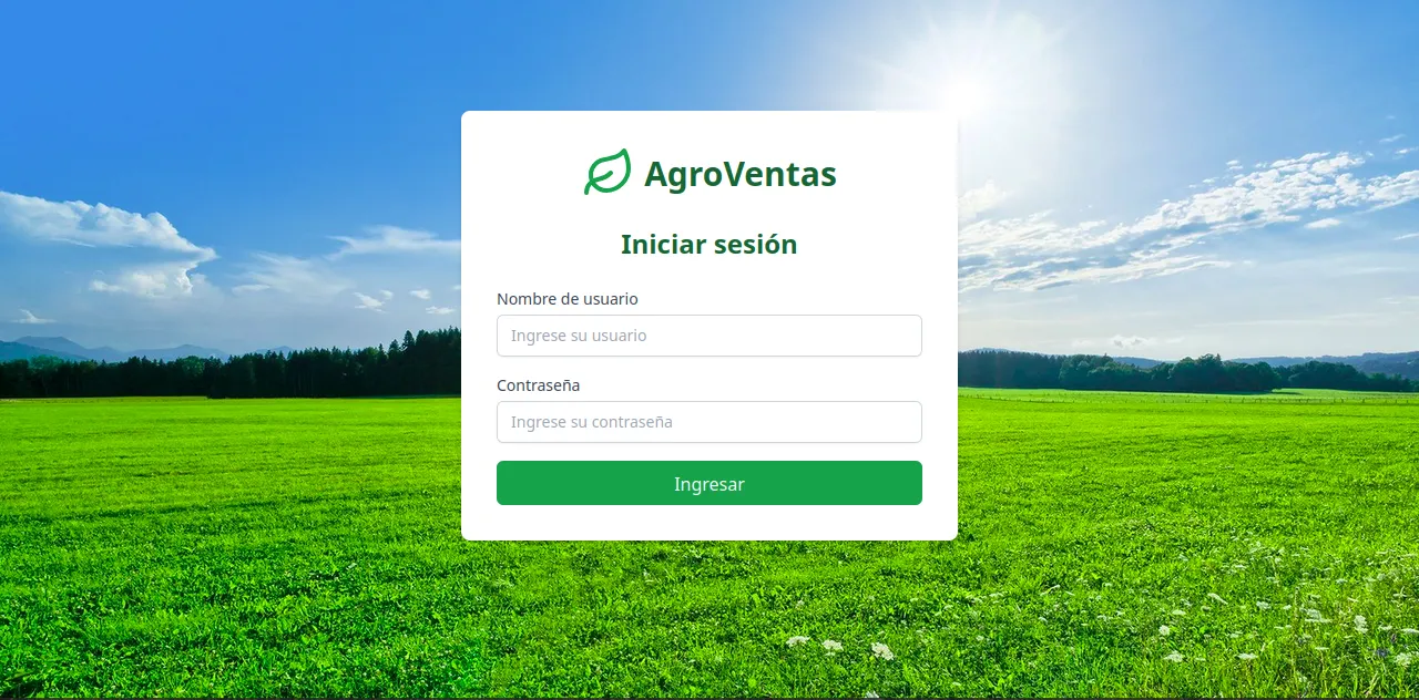 AgroVentas - Screenshot 1