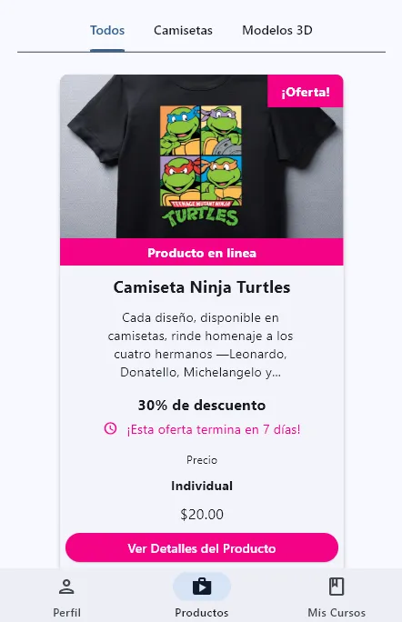 Crearcos Mobile App - Screenshot 3