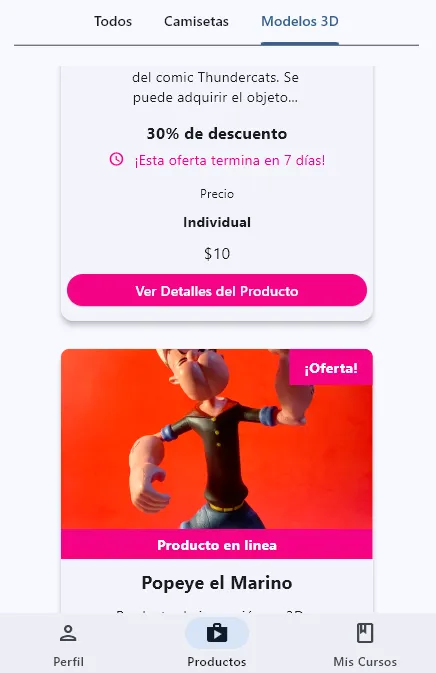 Crearcos Mobile App - Screenshot 4