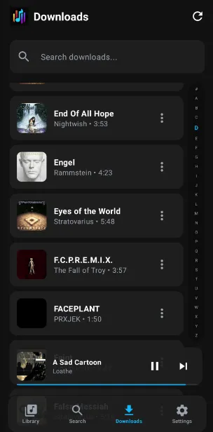 Deeztracker Mobile - Screenshot 3