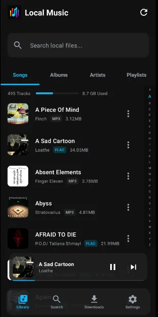 Deeztracker Mobile - Screenshot 6