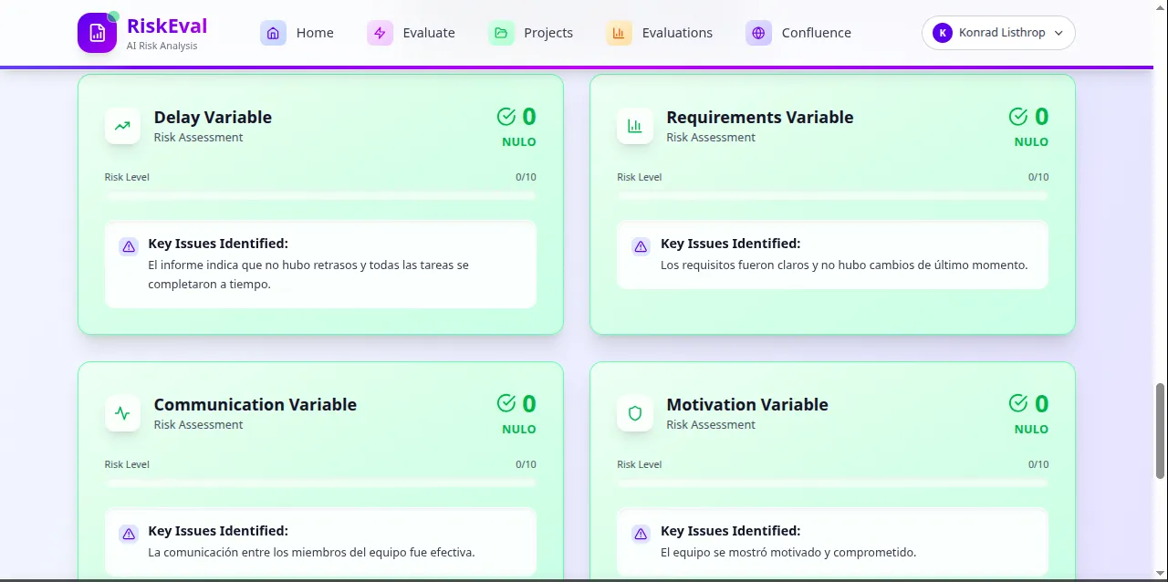 RiskEval - Screenshot 5